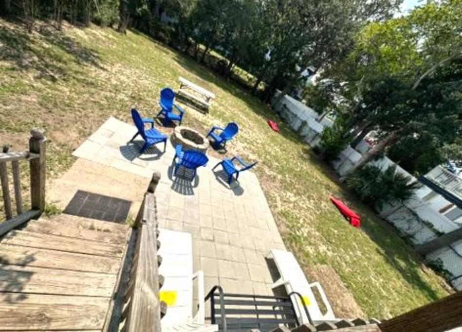 Dazzling Centrally Located Ocean View W 2 Kings, Huge Private Yard, 2 Decks, Firepit, Bbq Миртл-Бич Экстерьер фото