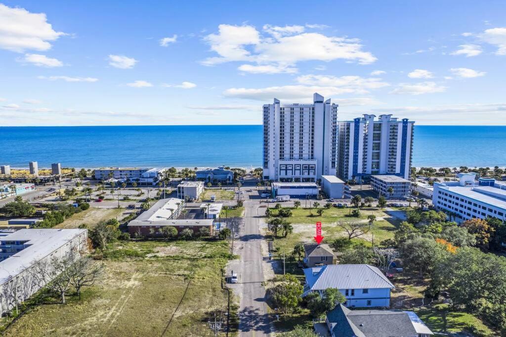 Dazzling Centrally Located Ocean View W 2 Kings, Huge Private Yard, 2 Decks, Firepit, Bbq Миртл-Бич Экстерьер фото